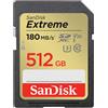 SanDisk Extreme 512 GB SDXC UHS-I Classe 10 SDSDXVV-512G-GNCIN