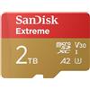 SanDisk Extreme 2 TB MicroSDXC UHS-I Classe 10 SDSQXAV-2T00-GN6MA