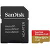 SanDisk Extreme PLUS 128 GB MicroSDXC Classe 10 SDSQXBD-128G-GN6MA