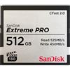 SanDisk Extreme Pro 512 GB CFast 2.0 SDCFSP-512G-G46D