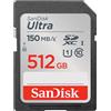 SanDisk Ultra 512 GB SDXC UHS-I Classe 10 SDSDUNC-512G-GN6IN
