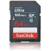 SanDisk Ultra 64 GB SDXC UHS-I Classe 10 SDSDUNR-064G-GN3IN