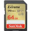 SanDisk Extreme 64 GB SDXC UHS-I Classe 10 SDSDXV2-064G-GNCIN