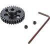 RiToEasysports Ingranaggio Motore RC, Acciaio Antiruggine 32T Ingranaggio Ricambio M1 5mm for Riparazione Auto RC 1/7 1/8 Upgrade Competizioni Modellismo