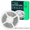 V-TAC Striscia Led da Esterno IP65 Impermeabile 11W - 5 Metri di Lunghezza - SMD 5050 Alta Luminosità - Strisce Led - Strip Adesiva e Copertura in Silicone - 12 Volt - Luce 4000K Bianco Naturale