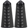 Fydun 2 Set Cinturino in Pelle Guanto da Polso Punk Bracciale in Pelle Bracciale Guanto Medievale bracciali Bracciale per Uomo e Donna