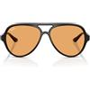 Ray-Ban Occhiali da Sole RB4125 601/33 Cats 5000 Nero/Arancione Uomo 59/13/140
