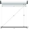 Sopar Schermo Per Proiettore 2.62 M 103" 4:3 - 5241