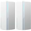 Xiaomi Sistema WiFi Mesh Xiaomi con 2 Unità WiFi 6 AX3000NE Dual Band - Velocità fino a