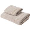 BORBONESE FINE OP SET ASCIUGAMANI 1+1 BORBONESE NOCCIOLA