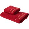 BORBONESE FINE OP SET ASCIUGAMANI 1+1 BORBONESE RUBY