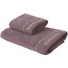 BORBONESE FINE OP SET ASCIUGAMANI 1+1 BORBONESE 408 MALVA