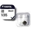 Varta Batteria bottone Varta 1,55V V315 Ossido d'Argento confezione da 1 pila