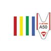 Printex Rotoli tagliandi per Elimina Code Printex - rosso - (conf. da 5 rotoli)