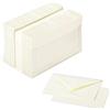 Sadoch Cartoncini Avorio con Busta 100 Pezzi Formato 9 (14 x 9 cm)
