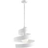 BeLight Sospensione Ferro 1 Luce Attacco E27 - Potenza 55W - Ø30cm - Colore Bianco