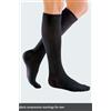 MEDI ITALIA Srl Swing Cotton 1550 Gambaletto Uomo 15mmHg Colore Nero Taglia 4 Mediven® 1 Paio