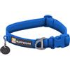 Ruffwear Collare Front Range, Collare per Cani con Anello a V, Collare per Cani per Animali Domestici a Lunghezza Regolabile, Tessuto Morbido e Confortevole, Piscina Blu 11-14