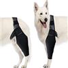 Fabater Protezione del Gomito del Cane, Protezione del Gomito del Cane per Supporto del Gomito e della Spalla del Cane, Manica della Gamba del Ginocchio del Cane per Displasia, Artrite (XL)