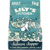 Lily's Kitchen Preparato con ingredienti naturali Cibo secco per cani adulti Nutrizione bilanciata Salmone Sacco da 1kg