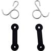 Cancanle 2 Set Fermo dello Scivolo dell'erba con Gancio 532160793 160793 per Husqvarna Poulan Roper Sears Craftsman AYP Tosaerba