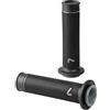 Lampa 90579 Sport-Grip, manopole per Manubrio Moto universali Set 2 Pezzi Destra e Sinistra in Gomma- Grigio