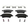 FERODO Kit pastiglie freni Anteriore con segnalatore acustico usura con accessori FDB1875 Compatibilità con SUZUKI SX4 EY, GY, FIAT Sedici FY