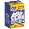 Chanteclair - Detersivo per Lavatrice Igienizzante, Rimuove Germi e Batteri, Bucato Pulito e Igienizzato - 3 Flaconi da 1800 ml