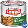 Logro 12x Multipack Funghi Logro Misto Bosco Lattina Gr 180
