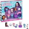 DREAMWORKS GABBY'S DOLLHOUSE Gabby's Dollhouse, Confezione deluxe con Gabby e gattini, 7 personaggi di Gabby, giochi per bambini dai 3 anni in su