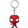 Funko Pop! Keychain: Marvel - New Classics - Spider-Man - Mini Figura in Vinile da Collezione Novità Portachiavi - Riempitivi per Calze - Idea Regalo - Merchandising Ufficiale