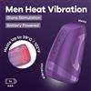 Satisfyer Men Heat Vibration Battery Series Dark Berry