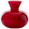 VASO IDRIA VENINI ROSSO Ø30 H27 - Vetro di Murano