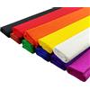 Netuno 10 rotoli di carta crespa colorata 200 x 50 cm carta crespa colori assortiti set per decorare festa casa matrimonio compleanno regali fai da te mix 2
