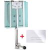 Pucciplast Pucci ECO Cassetta Scarico Incasso WC e Placca Tratto Bianca