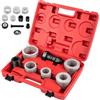 VEVOR Strumento di Espansione del Tubo del Silenziatore per Tubi da 1-5/8" a 4-1/4", Kit Espansore del Tubo di Coda da 8 Pezzi, kit Allarga Tubo di Scarico di Acciaio e Lega Alluminio 39x29x9 cm