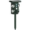 Outsunny Repellente Solare Ultrasonico per Gatti, 5 Modalità, Sensore PIR, Flash LED | Aosom Italy
