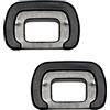 ADQQUI FR Eyecup - Mirino oculare compatibile con fotocamere Pentax K5IIS K5II K30 K50 K7 K5 K3 (confezione da 2)