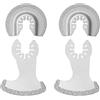 SagaSave Set di 4 lame oscillanti diamantate multiuso per la rimozione delle fughe