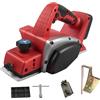 YWNYT Pialla portatile senza fili per Milwaukee M18 batteria da 18 V, 15000 giri/min, larghezza di taglio 82 mm, profondità di taglio 0-2 mm, pialla elettrica per falegnameria fai da te