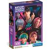 CLEMENTONI S.P.A. K-POP DEMON HUNTERS 35625 PUZZLE 500PZ CON POSTER