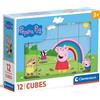 CLEMENTONI S.P.A. PEPPA PIG 41195 SET 12 CUBI