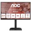 AOC 24E4U Monitor 23.8 IPS 120Hz Full HD 4ms Multimediale Pivot Hub USB HDMI/DisplayPort/VGA