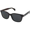 David Beckham DB 1177/S 05K/2K | Occhiali da Sole Graduati o Non Graduati | Prova Online | Unisex | Plastica | Quadrati | Nero, Marrone, Havana | Adrialenti