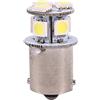 Akozon 2 Pezzi BA15S R5W 1156 5050 8SMD Lago di Freno per Auto a LED per la Maggior Parte dei Veicoli