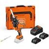 FEIN Seghetto gattuccio batteria ASAS 18-21 K AS per diversi materiali soprattutto,n punti di difficile accesso. Compatibile con batterie AMPShare/Bosch18 V, con 2 batterie 4Ah ProCORE e c.batteria