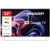 SHARP 32HF2265EW SMART TV 32 GOOGLE TV LED HD FRAMELESS AUDIO DOLBY BIANCA