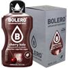 Bolero Drink 24 Bustine 3 gr grammi Sticks Frutta Preparato Polvere Solubile Per Bevanda Fresca in Acqua Prodotto, 72 grammi dolcificato alla stevia (Cherry Kola)