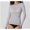 Jadea Maglia manica lunga Donna Jadea scollo a barca in cashmere art. 4064 Perla