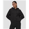 On Felpa Da Donna On Focus Tech Zip Hoodie Nera